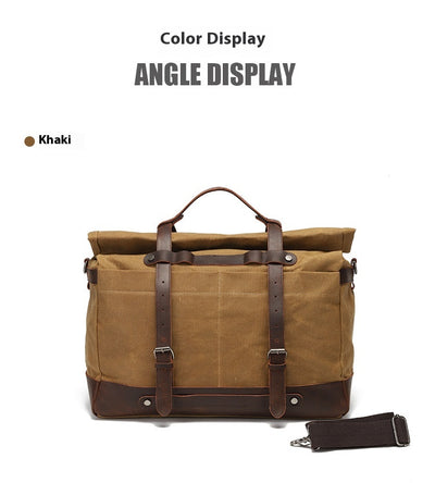 Bolsa Bandolera de Lona Unisex - Estilo Casual y Versátil - Image 20