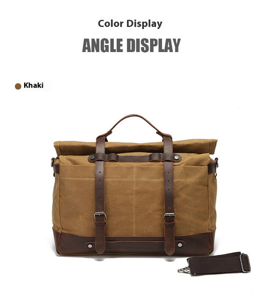 Bolsa Bandolera de Lona Unisex - Estilo Casual y Versátil - Image 20