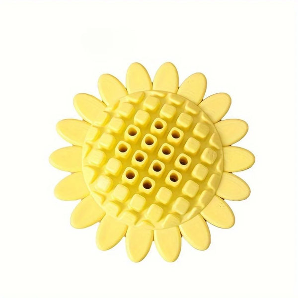 Juguete Masticable de Goma para Perros - Girasol Duradero para Cachorros - Image 3
