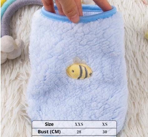 Ropa para Mascotas Pequeñas - Abrigo Teddy para Gatos y Perros Miniatura - Image 3