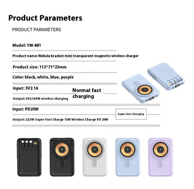 Powerbank Magnético de Gran Capacidad con Soporte Integrado - Image 10