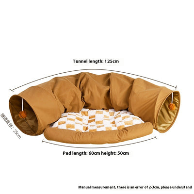Nido Cálido para Gatos - Cama de Seguridad y Juguete - Image 4