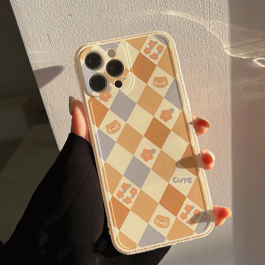 Funda Láser Premium para Teléfono - Diseño Geométrico Rombo Brillante - Image 2