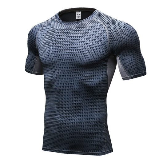 Playera Deportiva Hombre Manga Corta Secado Rápido con Estampado 3D - Image 15