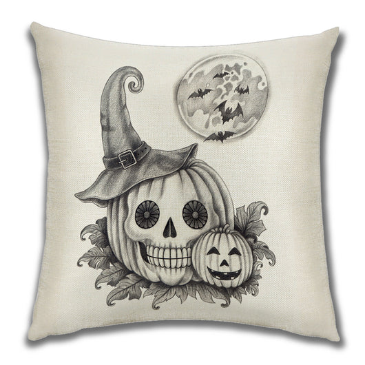 Funda de Cojín Castillo de Calabaza Infantil - Image 59