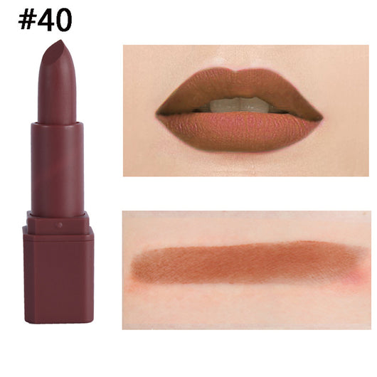 Labial Mate en Tubo Cuadrado - Maquillaje de Larga Duración - Image 4