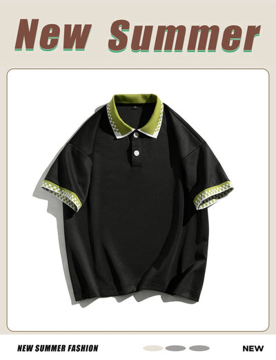 Camiseta Básica de Manga Corta para Hombre - Estilo Fresco para Verano - Image 15
