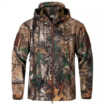 Chaqueta Táctica Impermeable Camuflaje Silencioso para Hombre - Image 4