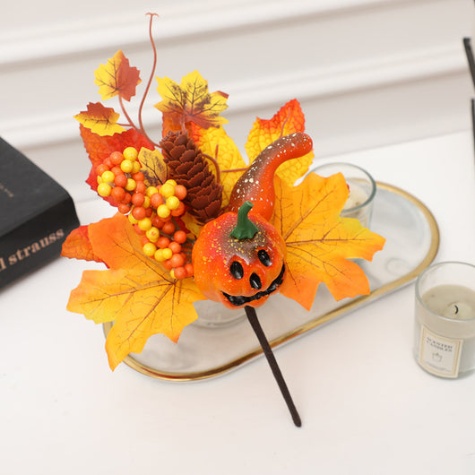 Adorno de Piña, Hojas y Calabaza para Halloween - Image 22