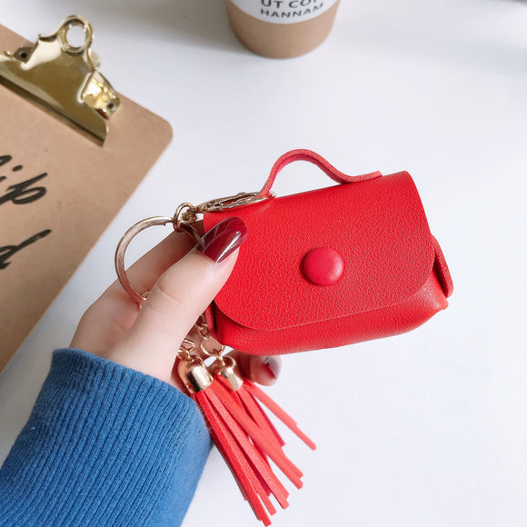Bolsa de Cuero para Audífonos Tres Generaciones: Elegancia Versátil y Funcional
