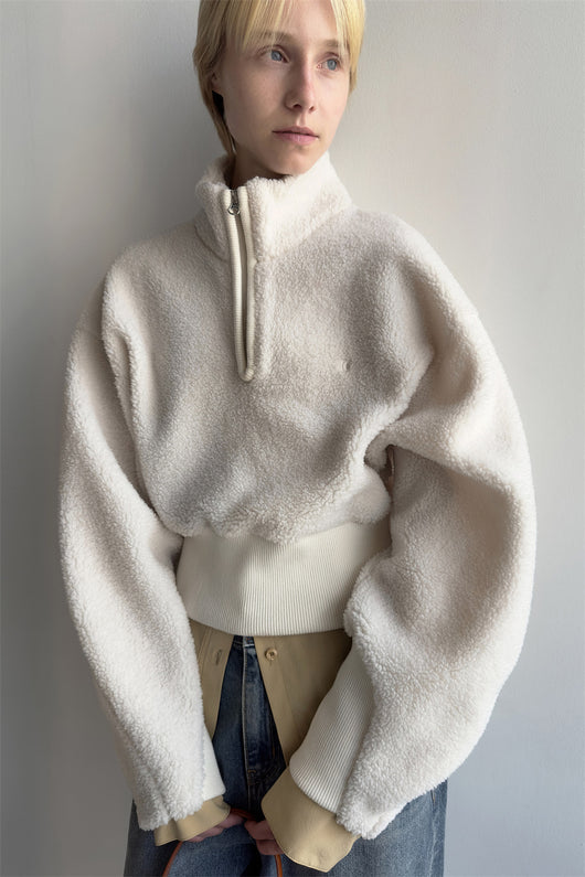Sudadera Casual con Cuello Alto y Cierre Parcial - Image 14