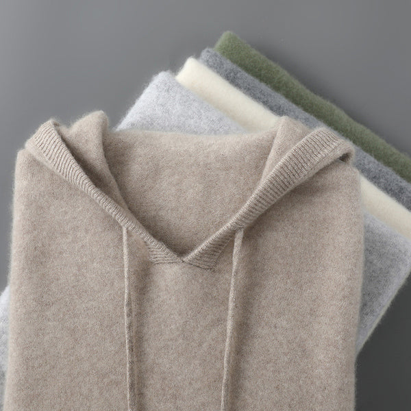 Sudadera con Capucha Holgada para Hombre - Manga Larga Casual