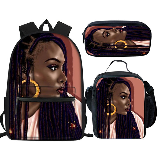 Mochila Escolar Multifuncional con Estampado Creativo para Niñas - Image 14