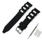Correa Silicona Universal Negra Ajustable