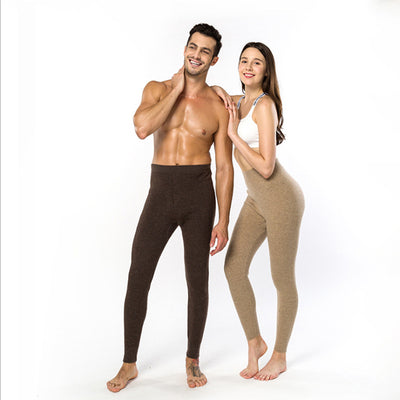 Leggings de Cachemira Slim Fit con Forro Cálido para Mujer - Image 7