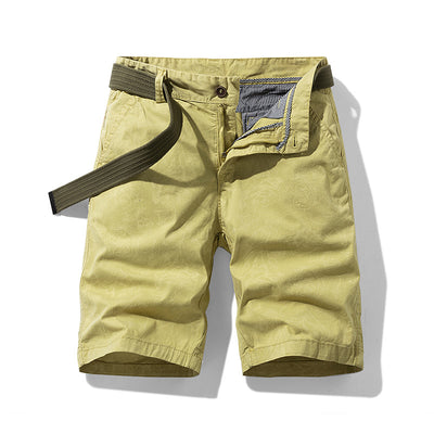 Pantalones Cortos Hombre Estilo Coreano Tendencia Verano - Image 3