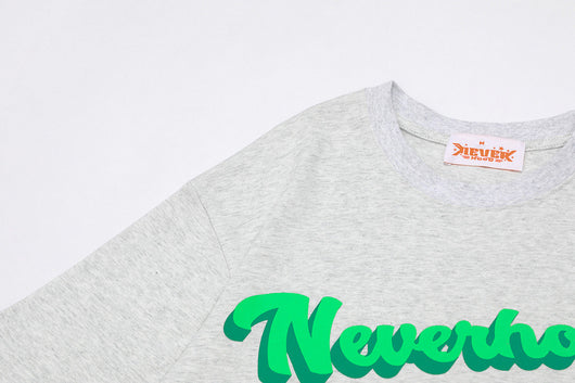 Camiseta Suelta Literary Letters NEVERHOOD - Diseño Europeo Americano - Image 28