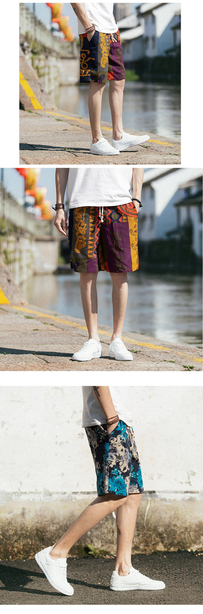 Pantalones de Playa Casuales para Hombre Talla Grande - Moda Verano - Image 5