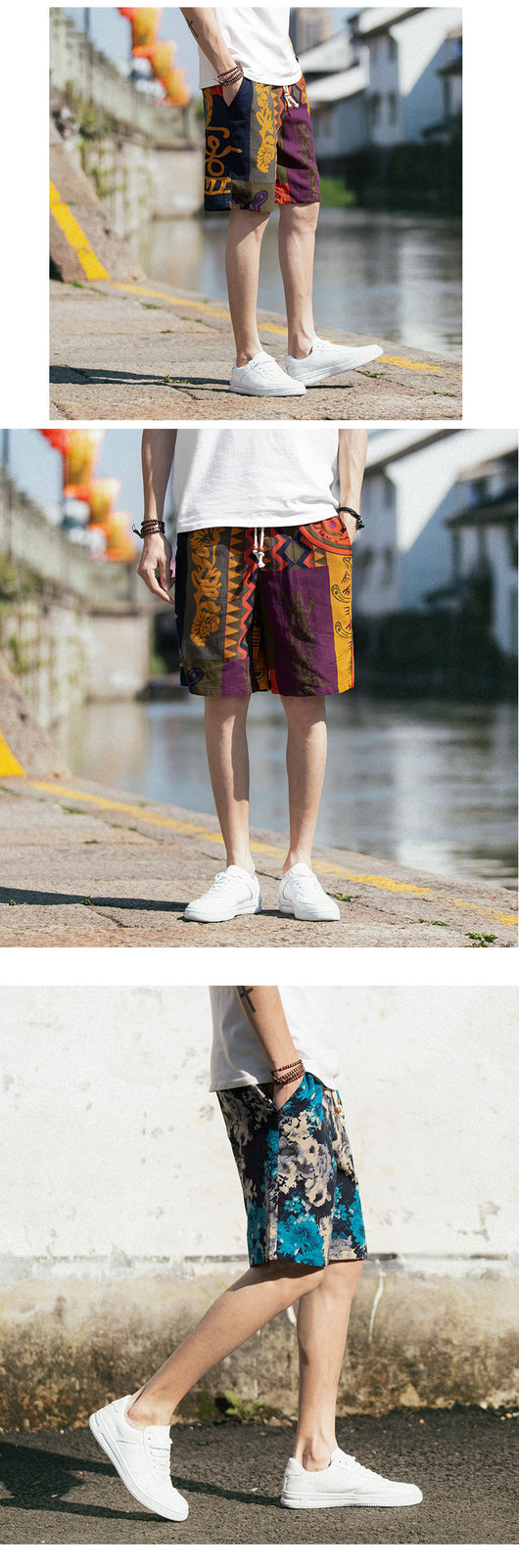 Pantalones de Playa Casuales para Hombre Talla Grande - Moda Verano - Image 5