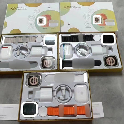 Reloj Inteligente 6 en 1 con Powerbank Inalámbrico, Auriculares Bluetooth y Correas Intercambiables - Image 15