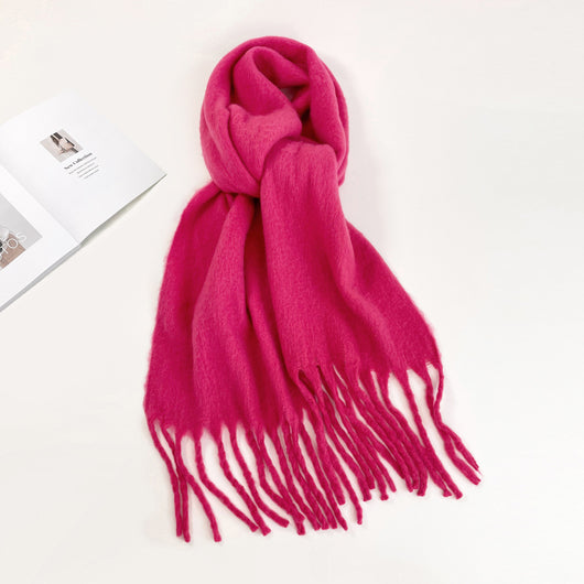 Pañuelo para Cabello de Color Sólido Haima para Mujer - Image 3