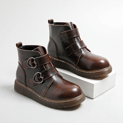 Botas Martin Retro Otoño Invierno para Mujer - Estilo Vintage - Image 11