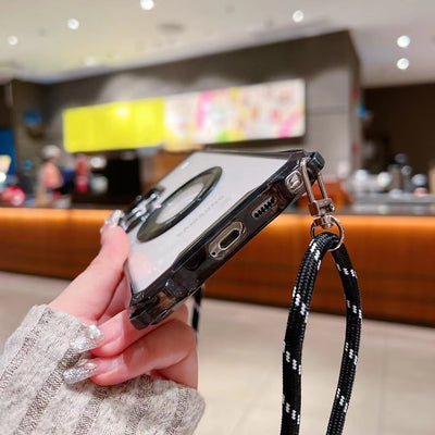 Funda Magnética Transparente con Protección en Cuatro Esquinas - Image 4