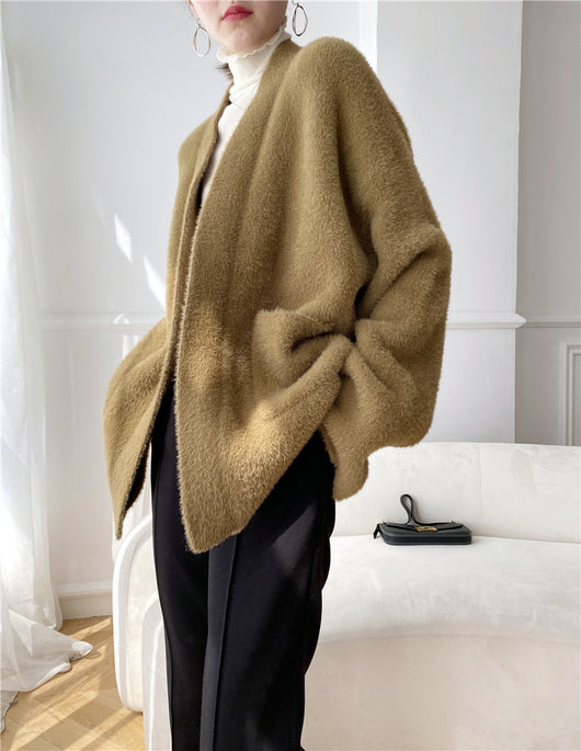 Cardigan Tejido Grueso Oversized Antipelusas - Image 6