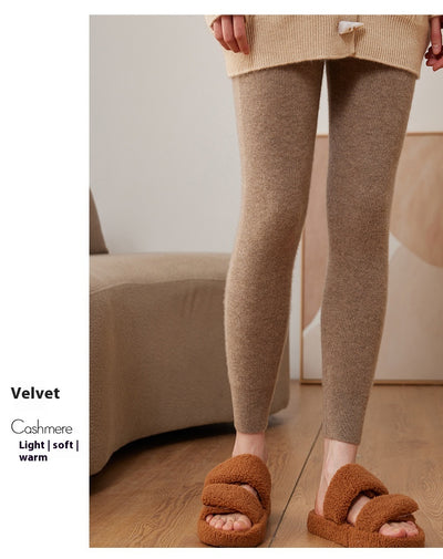 Leggings Térmicos Cintura Alta de Cachemira - Ajuste Slim Cómodo - Image 20