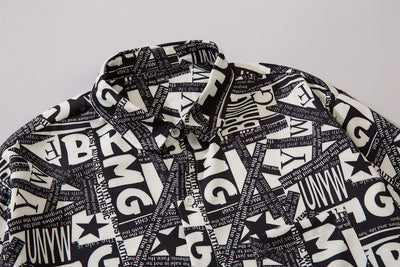Camisa Vintage Manga Larga Unisex Estilo Relajado - Image 12