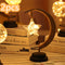 Warm White Battery Models Pentagonal 2 Pieces