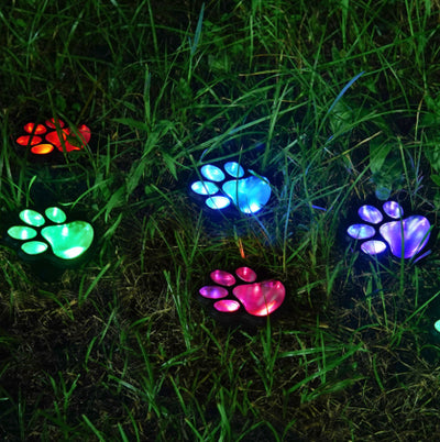 Luz Solar Decorativa Gato y Garra de Oso con 4 LED para Jardín - Image 9