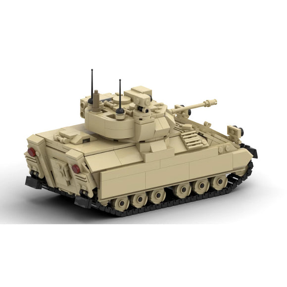 Puzzle de Ensamblaje Tanque Bradley - Juguete Educativo 3D