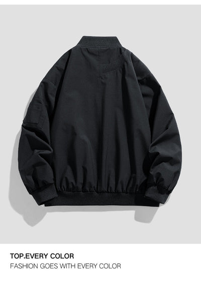Chaqueta de Trabajo Retro Estilo Americano para Hombre - Image 9