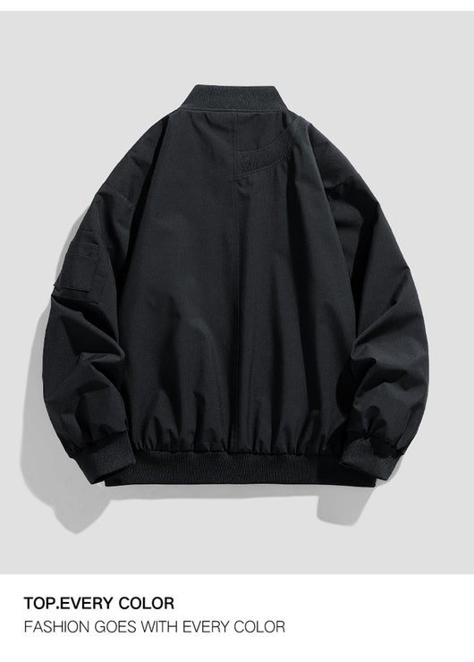 Chaqueta de Trabajo Retro Estilo Americano para Hombre - Image 9