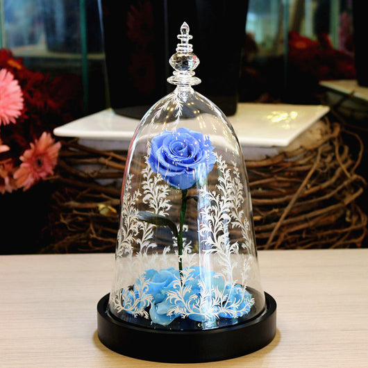 Rosa Preservada en Campana de Cristal - Regalo Creativo Eterno - Image 11