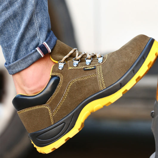 Botas de Seguridad Unisex Ligeras y Cómodas - Puntera de Acero Antiaplastamiento - Image 9