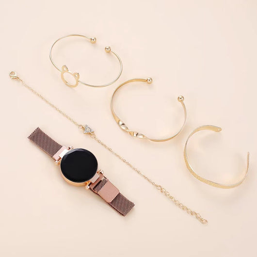 Reloj Inteligente de Dos Piezas para Mujer - Diseño Versátil y Elegante - Image 10