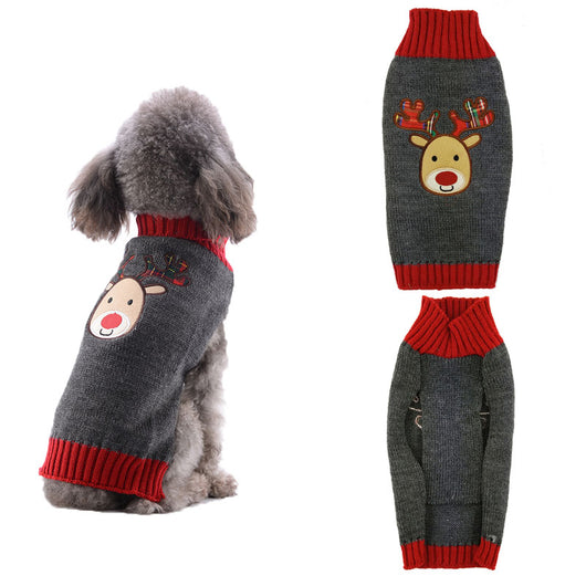 Ropa Navideña para Perros Pequeños con Pompones - Image 10