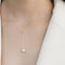 Vintage Autumn And Winter Freshwater Pearl Necklace Blanco 40cm plus 4cm