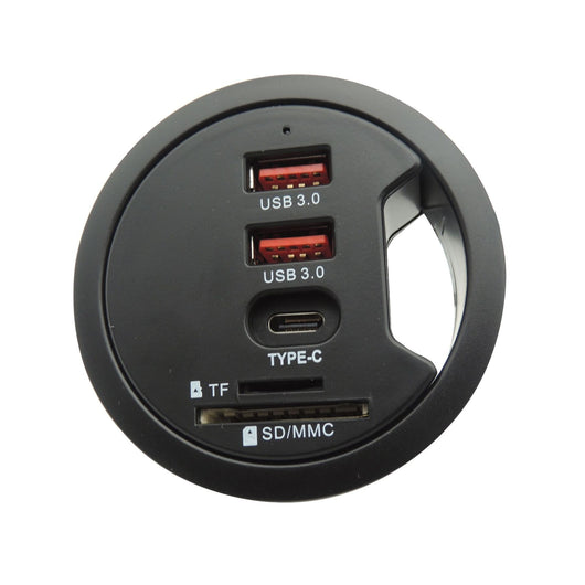 Hub USB 3.0 Multifunción con Lector de Tarjetas SD y Puerto USB-C - Image 2