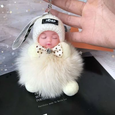 Llavero Colgante de Peluche Joyero para Auto