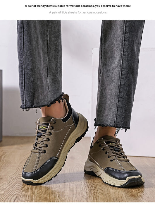 Tenis Casuales Impermeables Talla Grande para Hombre con Suela Reforzada - Image 17