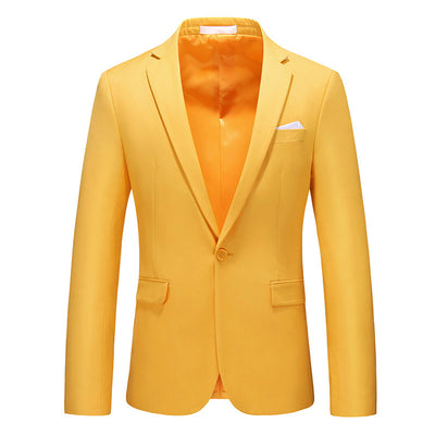 Blazer Ejecutivo Slim Fit Estilo Coreano para Hombre - Image 12