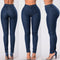Pantalones Skinny Denim Rotos Estilo Estadounidense