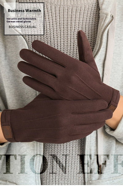 Guantes de Invierno para Hombre con Forro Polar Térmico, Impermeables y Compatible con Pantalla Táctil - Image 13