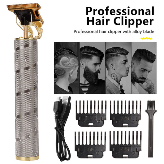 Set Profesional de Cortadoras de Cabello para Hombre con Aceite Lubricante - Image 6