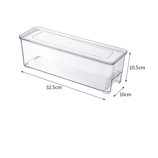 Caja Organizadora Refrigerador Transparente con Cajón - Conservación de Alimentos - Image 11