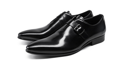 Zapatos de Cuero Penny Loafer para Hombre - Elegancia Casual Profesional - Image 9