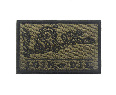 Parche Bordado Bandera POW MIA Negro y Blanco con Velcro - Image 8